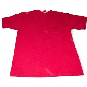Vintage 90s Men’s Izod Sport Short Sleeve Red T-Shirt Size L